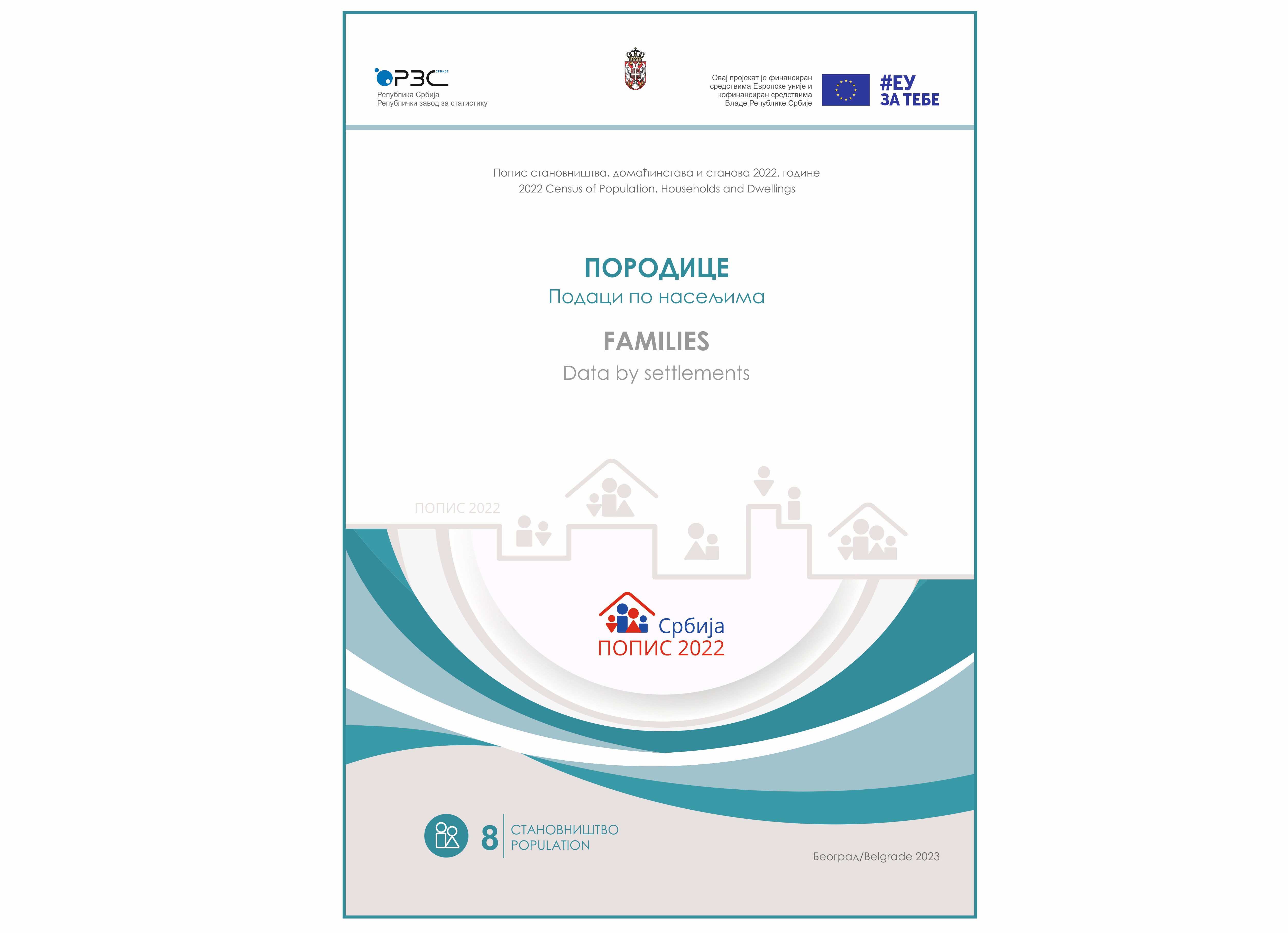 Basic characteristics of families, 2022  Statistical Office of the  Republic of Serbia